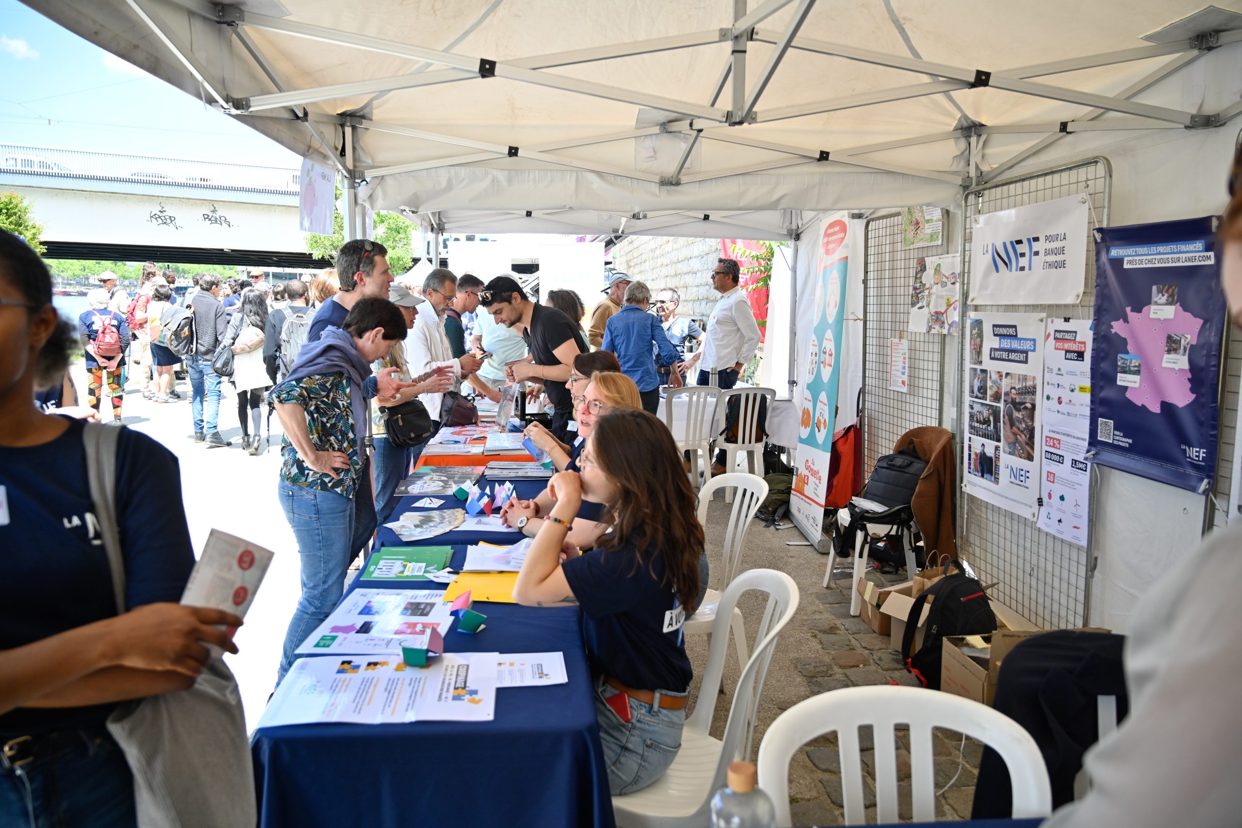 L'assemblée générale de la Nef 2024 sur les berges du Rhône à Lyon